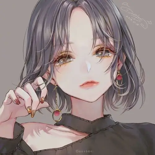 读者周浔的头像插画